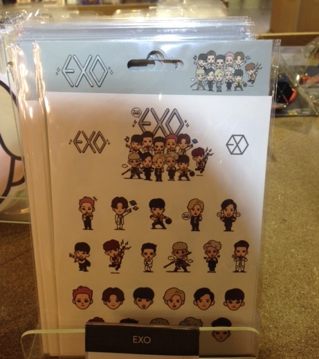 exo sticker set